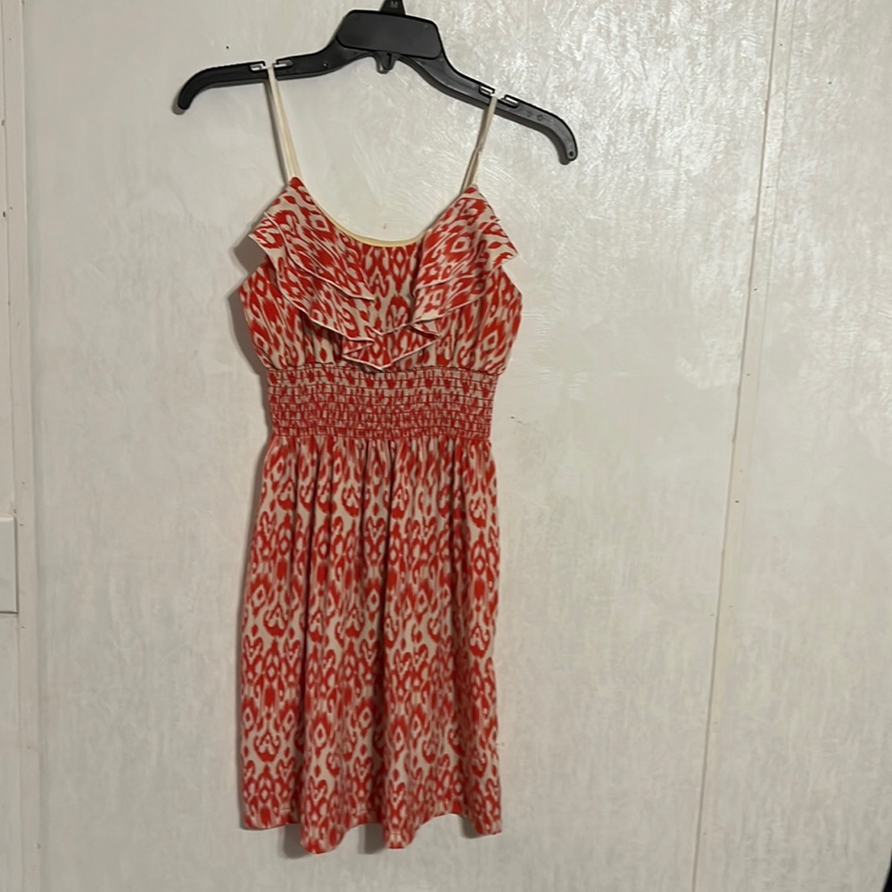 Women’s spaghetti strap dress.